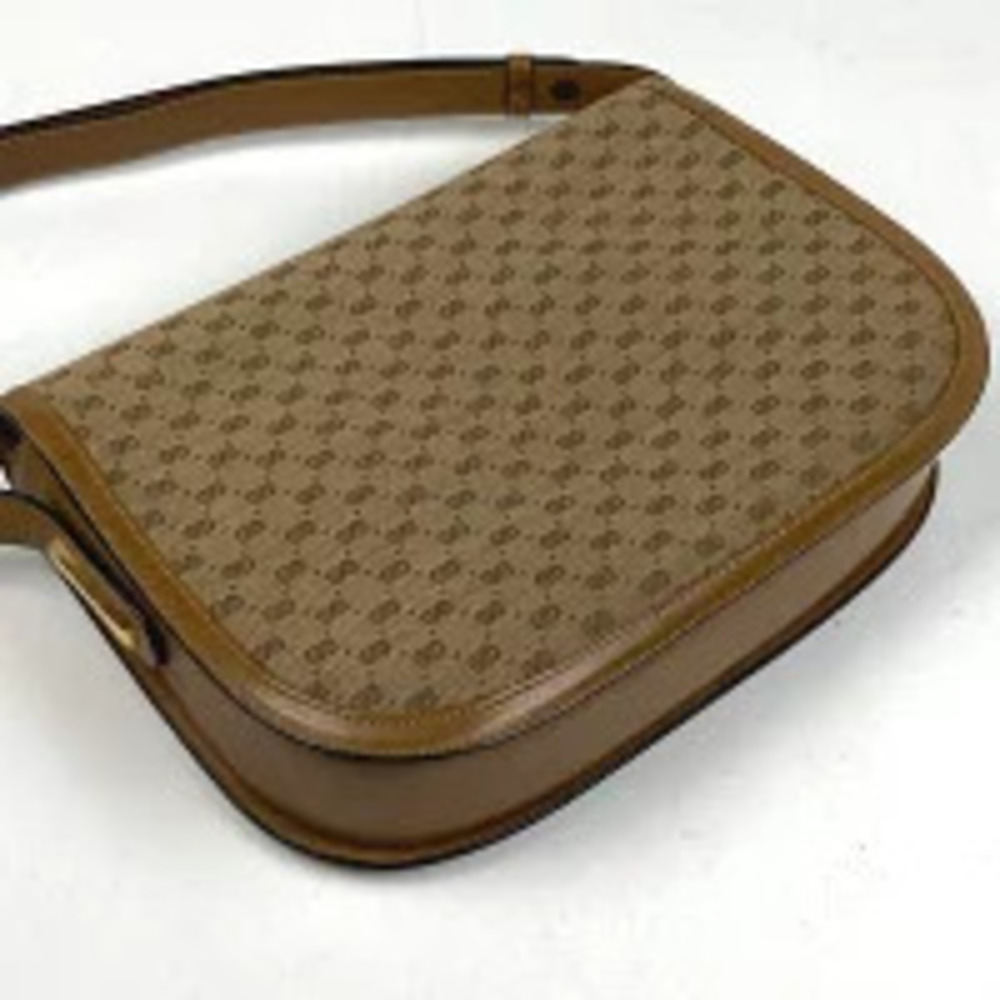 Gucci Canvas Bag Brown GG Shoulder Brown